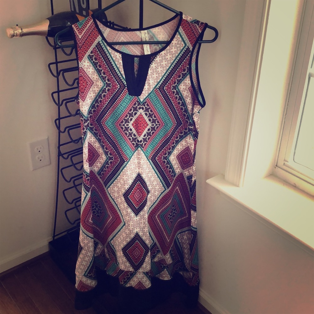 Tribal Sleeveless Dress